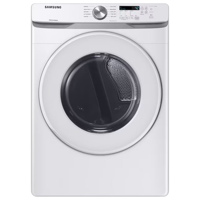 Samsung 7.5 cu. ft. Front Load Gas with Sensor Dry and Interior Drum Light 31131SD47 - DVG45T6000W - Scratch & Dent (Moderate)