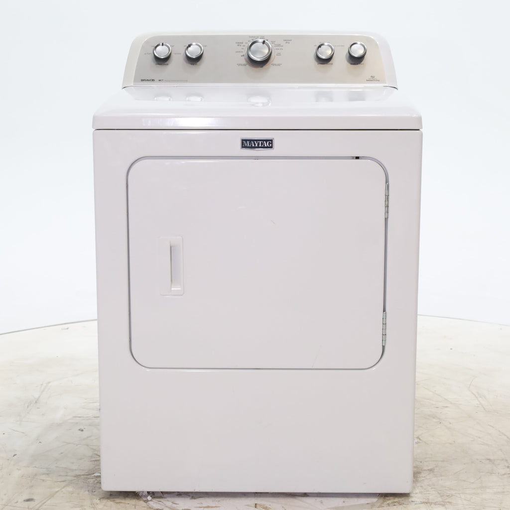 Pictures of Neu Elite Maytag Bravos 7.0 cu. ft. Electric 220v Dryer With Auto Sensor Dry - Certified Refurbished - Neu Appliance Outlet - Discount Appliance Outlet in Austin, Tx