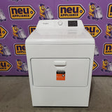 Whirlpool 7.0 cu. ft. Vented Front Load Electric Dryer in White with Adaptive Dry WED4107SW - Scratch & Dent (Minor)
