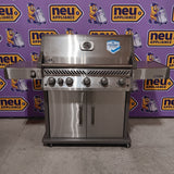 NAPOLEON Rogue PRO 625 Series Black 5-Burner Infrared Natural Gas Grill 1-Side Burner RP625SIB - Open Box
