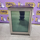 U-Line 5.5 cu ft 48-750ml Bottle Wine Refrigerator with Lock in Stainless Steel UHWC124-SG31A - Open Box