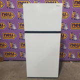 Hisense PureSpace 18.1-cu ft Counter-Depth 30-in Wide Top-Freezer Refrigerator Garage Ready ENERGY STAR Certified in White RT180N3SWEH - Scratch & Dent (Minor)