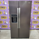 Whirlpool 36-inch Standard Depth Side-by-Side Refrigerator with TruCool™ System WRSF5536RV - Scratch & Dent (Minor)