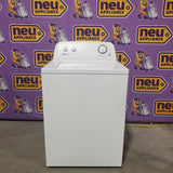 Amana 27 Inch Top-Load Washer with 3.4 cu. ft. Capacity, 9 Wash Cycles, Load Size Options, and 700 RPM Spin Speed NTW4650YQ - Certified Refurbished