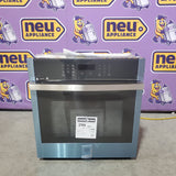 GE 27 inch Single Electric Wall Oven Self + Steam Cleaning in Stainless Steel JKS3000SNSS - Open Box