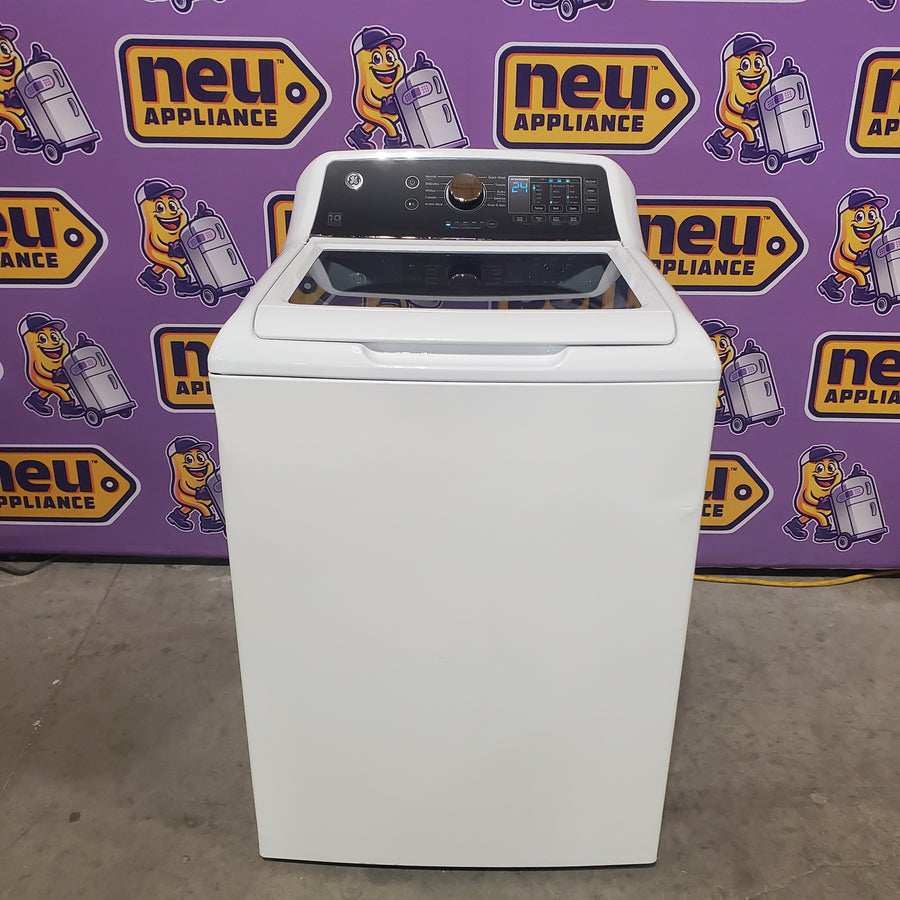 GE® 4.5 cu. ft. Capacity Washer with Water Level Control GTW585BSVWS - Certified Refurbished and GE® 7.4 cu. ft. Capacity Electric Dryer with Up To 120 ft. Venting and Sensor Dry GTD58EBSVWS - Certified Refurbished