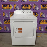 Whirlpool White Electric Extra Large 7.0 Cu. Ft. Dryer with Wrinkle Shield 22421741 - WED4815EW - Scratch & Dent (Minor)