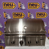 Coyote CL-Series 36-in 4-Burner Built-In Natural Gas Grill w/ Lift-Assist Hood & Safety Valve C3CL36NG - Scratch & Dent (Minor)