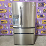 Frigidaire Gallery 22 Cu. Ft. 4-Door Counter-depth French Door Refrigerator with Ice Maker (Fingerprint Resistant Stainless Steel) ENERGY STAR GRMC2273CF - Scratch & Dent (Moderate)