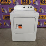 Whirlpool White Electric Extra Large 7.0 Cu. Ft. Dryer with Wrinkle Shield 22421743 - WED4815EW - Open Box