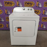 Whirlpool White Electric Extra Large 7.0 Cu. Ft. Dryer with Wrinkle Shield WED4815EW - Scratch & Dent (Minor)