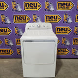 GE White Electric Aluminized Alloy Drum 7.2 Cu. Ft. Dryer with Sensor Dry and Extended Tumble GTD45EASJWS - Scratch & Dent (Moderate)