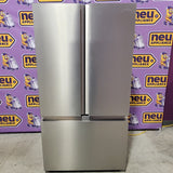 Hisense 26.6 cu. ft. French Door Refrigerator in Fingerprint Resistant Stainless Steel 22421721 - HRF266N6CSE1 - Scratch & Dent (Minor)