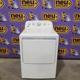 GE White Electric 7.2 Cu. Ft. Dryer with Aluminized Alloy Drum GTD42EASJWW - Certified Refurbished