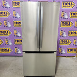 Vissani 30 in. 18.4 cu. ft. Standard-Depth French Door Bottom Freezer Refrigerator in Fingerprint Resistant Stainless Steel Look MDFDBM18SS6 - Scratch & Dent (Moderate)