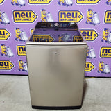 Samsung 5.0 cu. ft. High Efficiency Top Load Washer with Active WaterJet in Champagne WA50T5300AC - Certified Refurbished