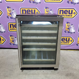 Marvel 24 Inch Wine Cooler with 45 Bottle Capacity, 6 Wine Racks, Glass Door, LED Light, and Electronic Controls MLWC324-SG01A - Scratch & Dent (Minor)