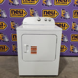 Whirlpool White Electric Extra Large 7.0 Cu. Ft. Dryer with Wrinkle Shield 22121516 - WED4815EW - Scratch & Dent (Minor)