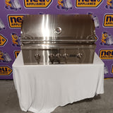 Coyote 36 Inch Built-In Grill with 3 Infinity Burners™, RapidSear™ Infrared Burner, 875 sq. in. Cooking Surface, Interior Grill Lighting, LED Illuminated Knobs, and Integrated Wind Guard C2SL36NG - Scratch & Dent (Moderate)