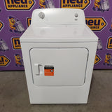 Roper by Whirlpool 6.7-cu ft Vented Electric Dryer in White RED3005TW - Open Box