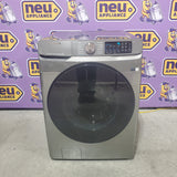 Samsung 4.5 cu. ft. Large Capacity Smart Front Load Washer with Super Speed Wash in Platinum 22442613 - WF45B6300AP - Scratch & Dent (Minor)