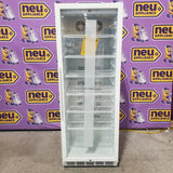 SOZT 23.54 in. Single Zone 588-Cans Commercial Beverage Cooler in White with Adjustable Shelves and LED Lights FM24WS - Scratch & Dent (Minor)
