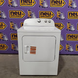 Whirlpool White Electric Extra Large 7.0 Cu. Ft. Dryer with Wrinkle Shield 22121517 - WED4815EW - Scratch & Dent (Minor)