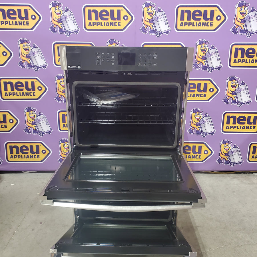 GE 30 in. Smart Double Electric Wall Oven with Self Clean in Stainless Steel JTD3000SNSS - Scratch & Dent (Minor)