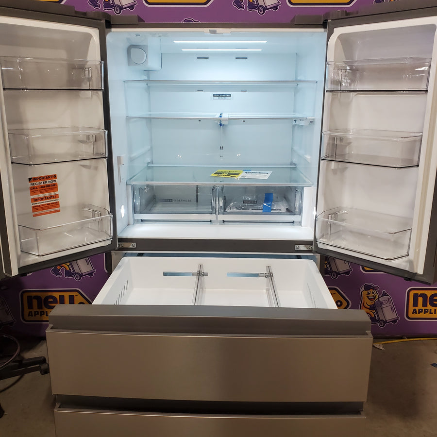 Whirlpool® 30 Cu. Ft. Family-Sized Capacity French Door Refrigerator with Flexible Temperature Drawer WRMF3336SZ - Scratch & Dent (Moderate)