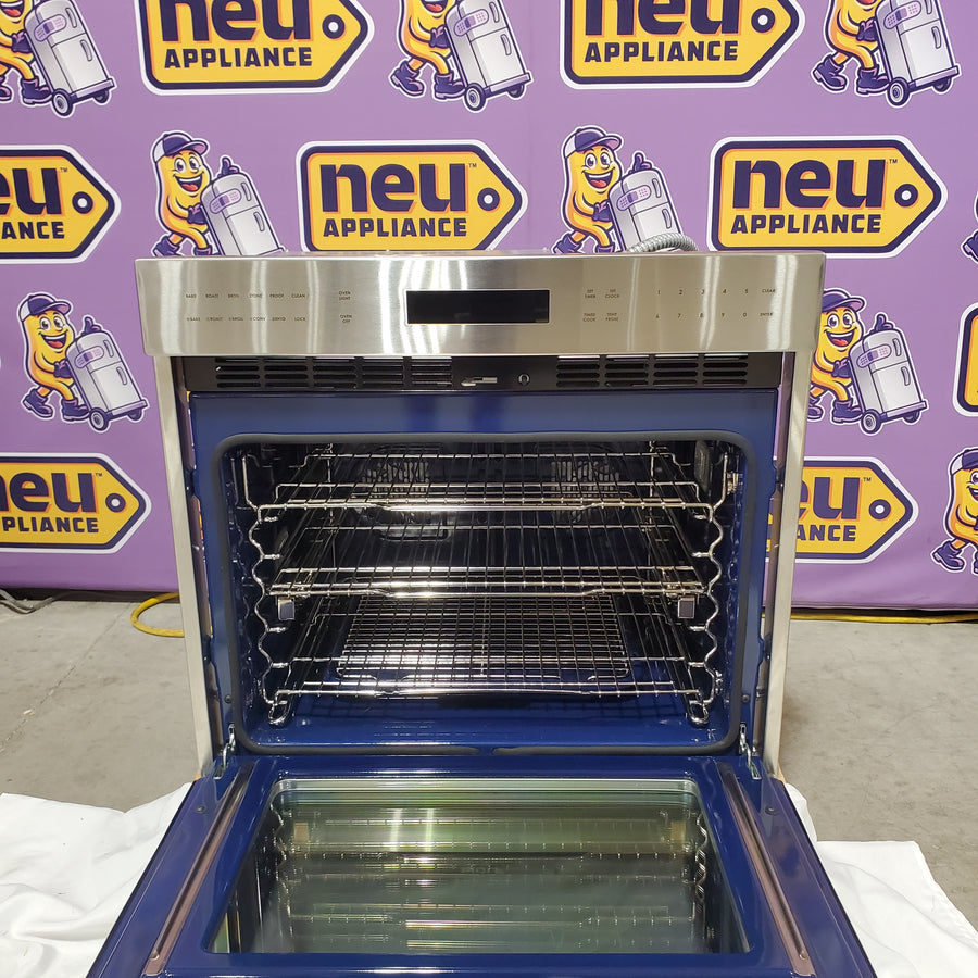 Wolf 30 Inch Single Smart Electric Wall Oven with True Convection, Self-Clean, 10 Cooking Modes, Cobalt Blue Interior, 4.5 cu. ft. Capacity, Star-K Certification and Sabbath SO30TE/S/TH - Open Box