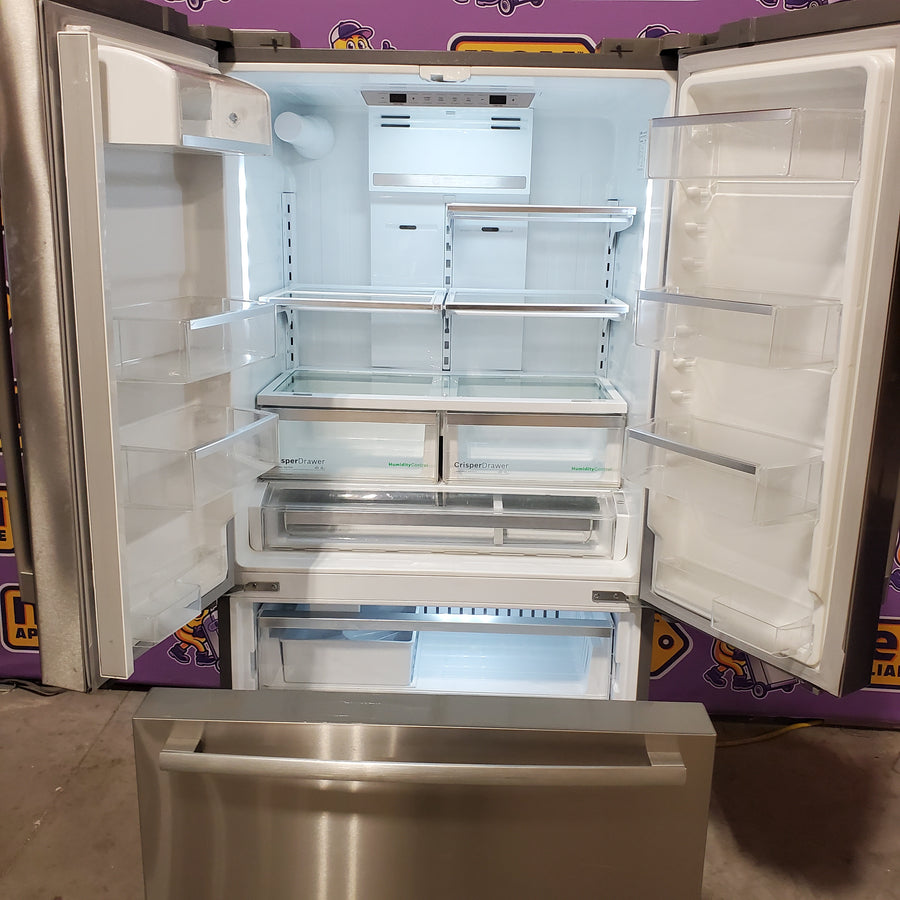 Bosch 800 Series 36 in. 20.7 cu. ft. French Door Refrigerator in Stainless Steel, Counter Depth B21CT80SNS - Certified Refurbished