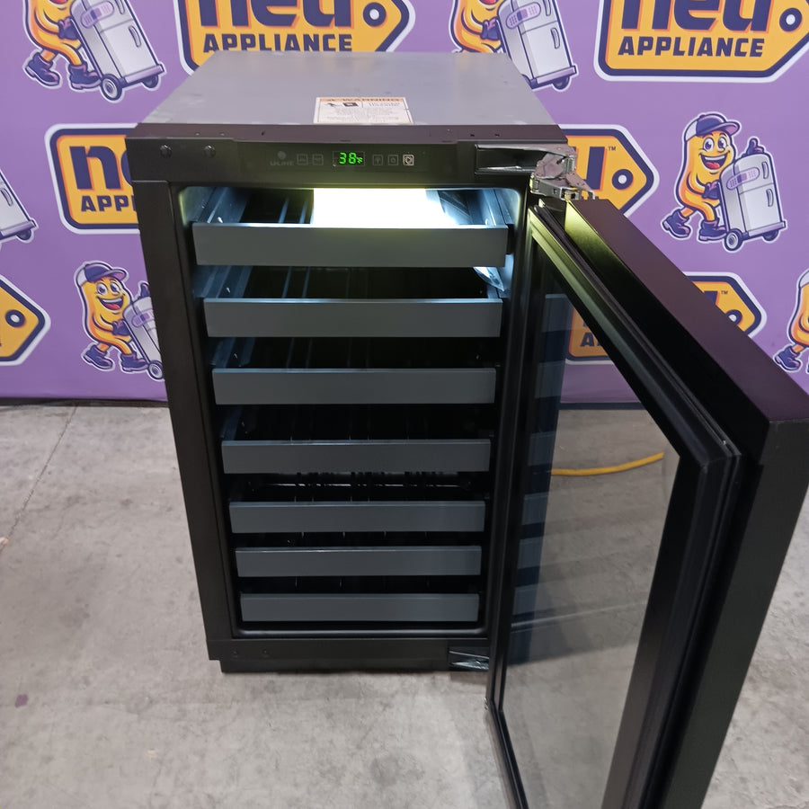 U-Line Wine Captain 31-Bottle Built-In Wine Cooler Custom Panel Ready U-2218WCINT-00B - Open Box