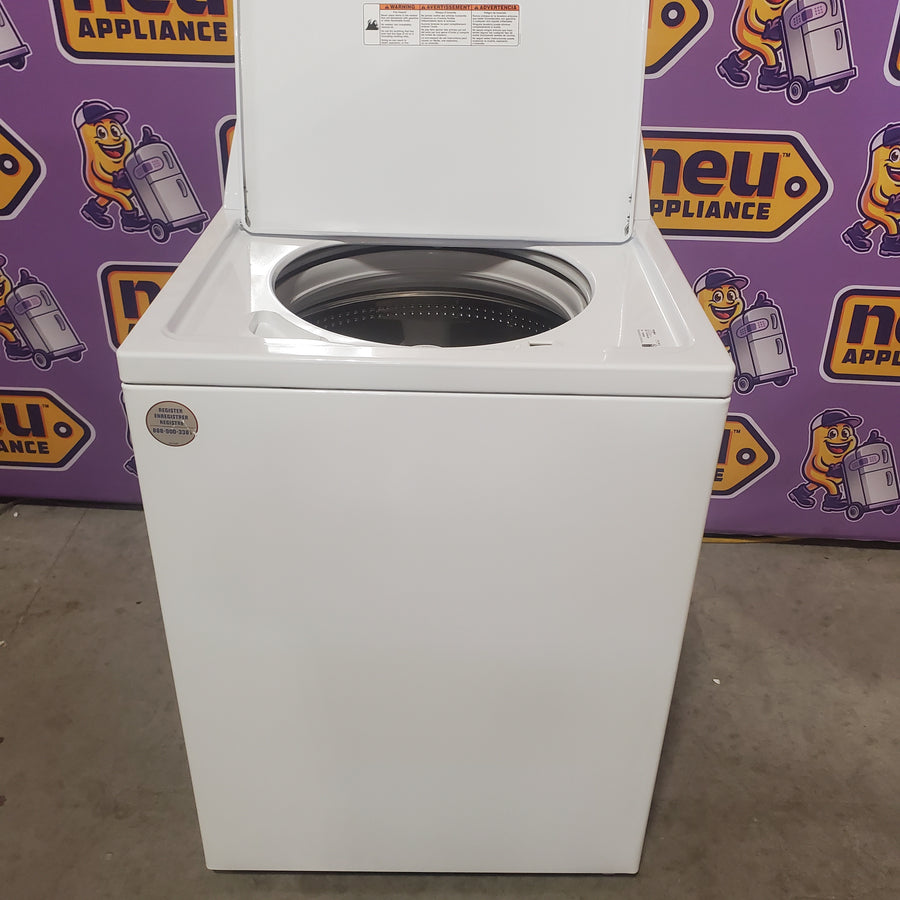 Whirlpool White Top Load 3.8 Cu. Ft. Washer with Late Lid Lock WTW4655JW2 - Certified Refurbished