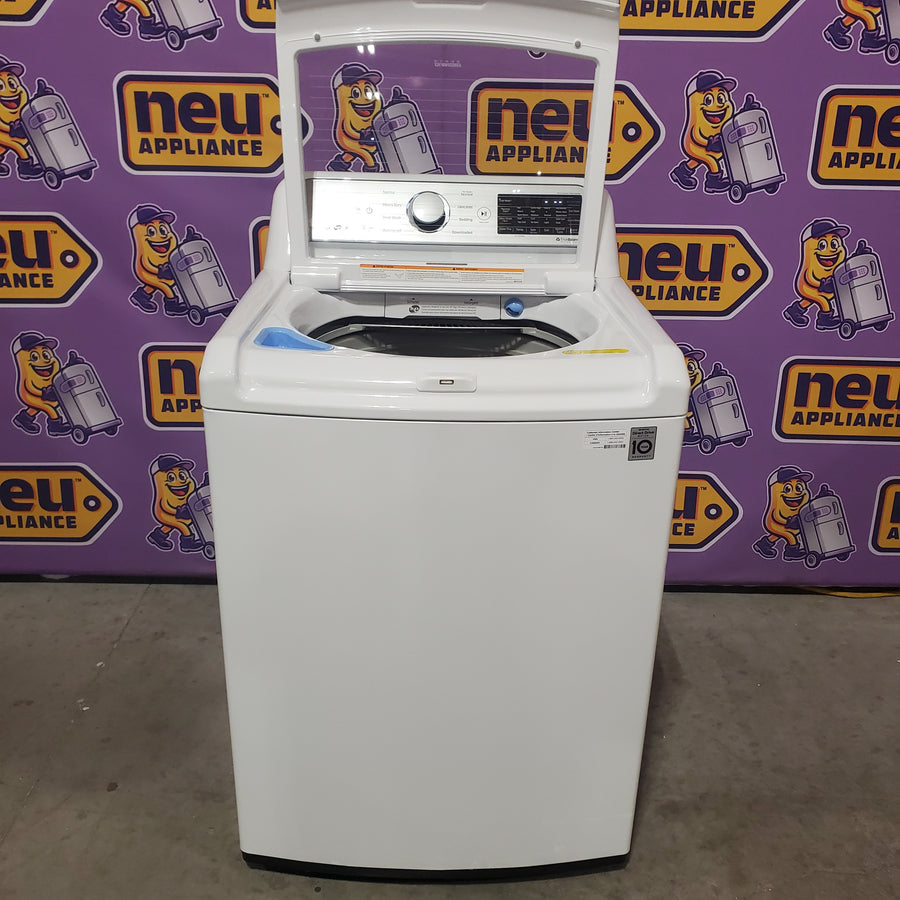 LG 5.0 cu. ft. Smart Wi-Fi Enabled Top Load Washer with TurboWash3D™ Technology WT7300CW - Scratch & Dent (Minor)