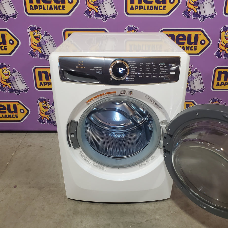 Electrolux 4.5 Cu.Ft. Stackable Front Load Washer with Steam and SmartBoost Wash System ELFW7637AW - Scratch & Dent (Minor)