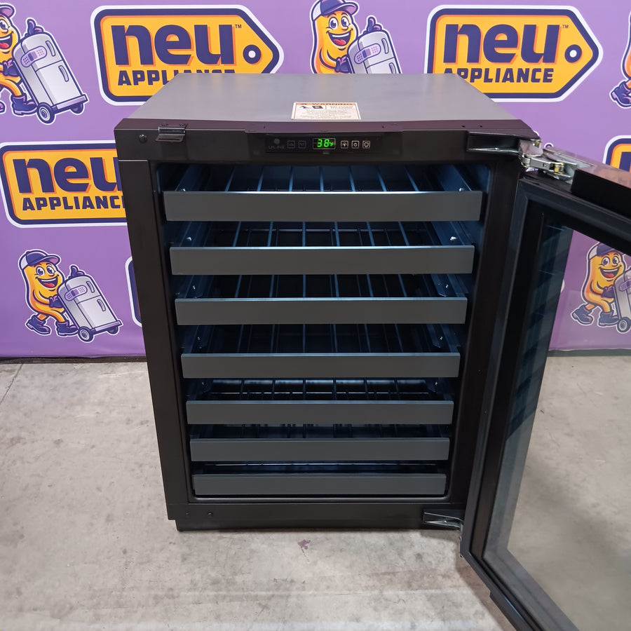 U-Line 24 Inch Built-In Wine Storage with Convection Cooling System, Rubber-Mounted Compressor, Digital Touch Pad Control, Undercounter Fit, 43 Bottle Capacity, 4.7 cu. ft. Capacity U-2224WCS-13A - Scratch & Dent (Minor)