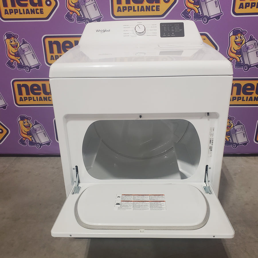 Whirlpool 7.0 cu. ft. Electric Dryer with Adaptive Dry and Wrinkle Shield™ Option WED4307SW - Scratch & Dent (Minor)