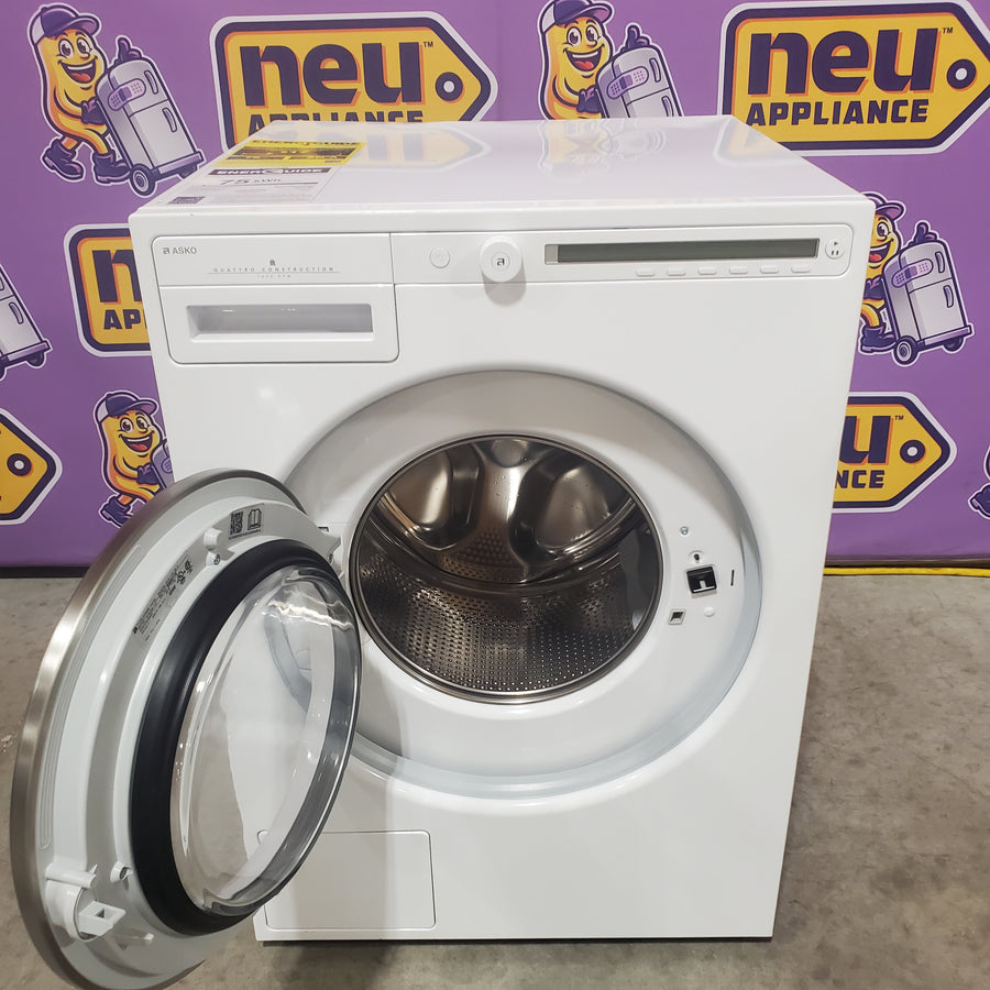 Asko Steel Seal™ Washing Machine in White W4114C.W - Scratch & Dent (Minor)