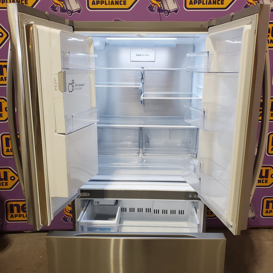LG Counter-Depth MAX™ with Zero Clearance™ 3-Door French Door Refrigerator with Thin Door Design LF24Z6530S - Scratch & Dent (Moderate)