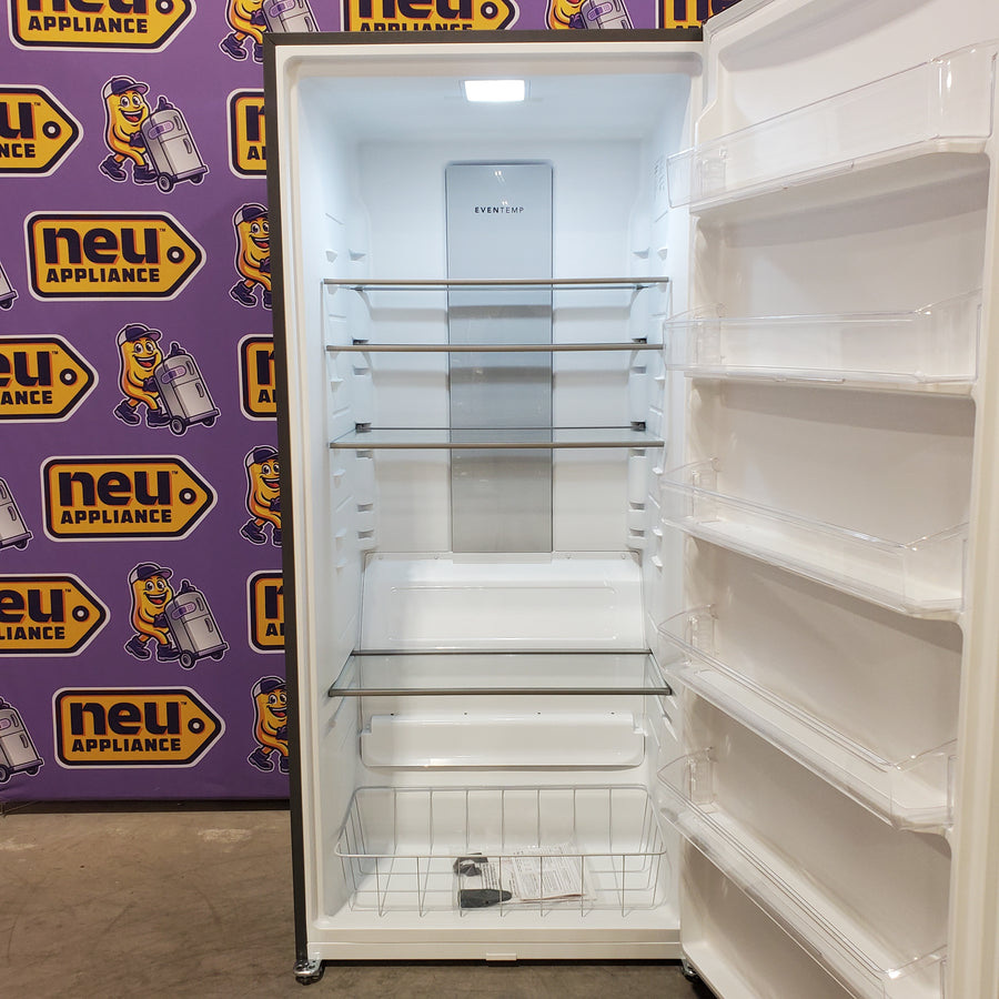 Frigidaire 20 Cu. Ft. ENERGY STAR Garage Ready Carbon Upright Freezer with EvenTemp™ Cooling System 22442648 - FFUE2024AN - Scratch & Dent (Minor)