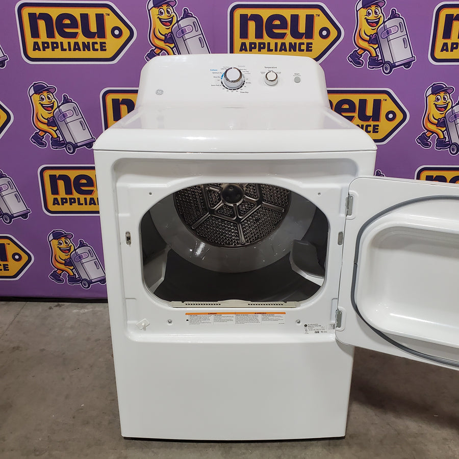 GE® 7.2 cu. ft. Capacity Aluminized Alloy Drum Electric Dryer GTD33EASKWW - Certified Refurbished