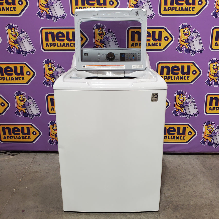 GE® 4.6 cu. ft. Capacity Washer with Stainless Steel Basket GTW680BSJWS - Certified Refurbished