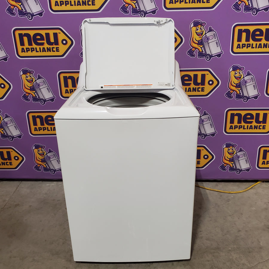 GE 3.8 cu. ft. Capacity Top Load Washer in White GTW220ACKWW - Certified Refurbished
