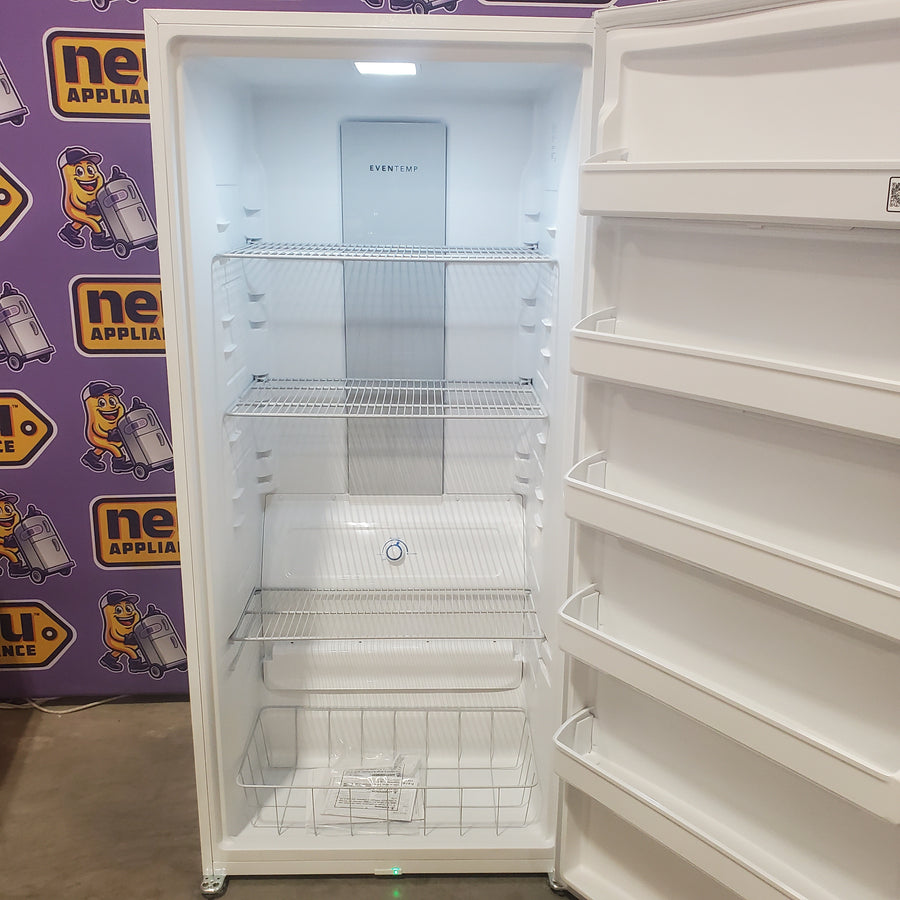 Frigidaire 20 Cu. Ft. Energy Star Garage Ready Upright Freezer in White FFUE2022AW - Scratch & Dent (Minor)