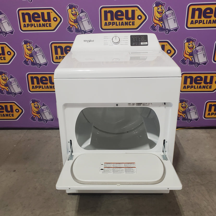 Whirlpool 7.0 cu. ft. Electric Dryer with Adaptive Dry and Wrinkle Shield™ Option WED4307SW - Open Box