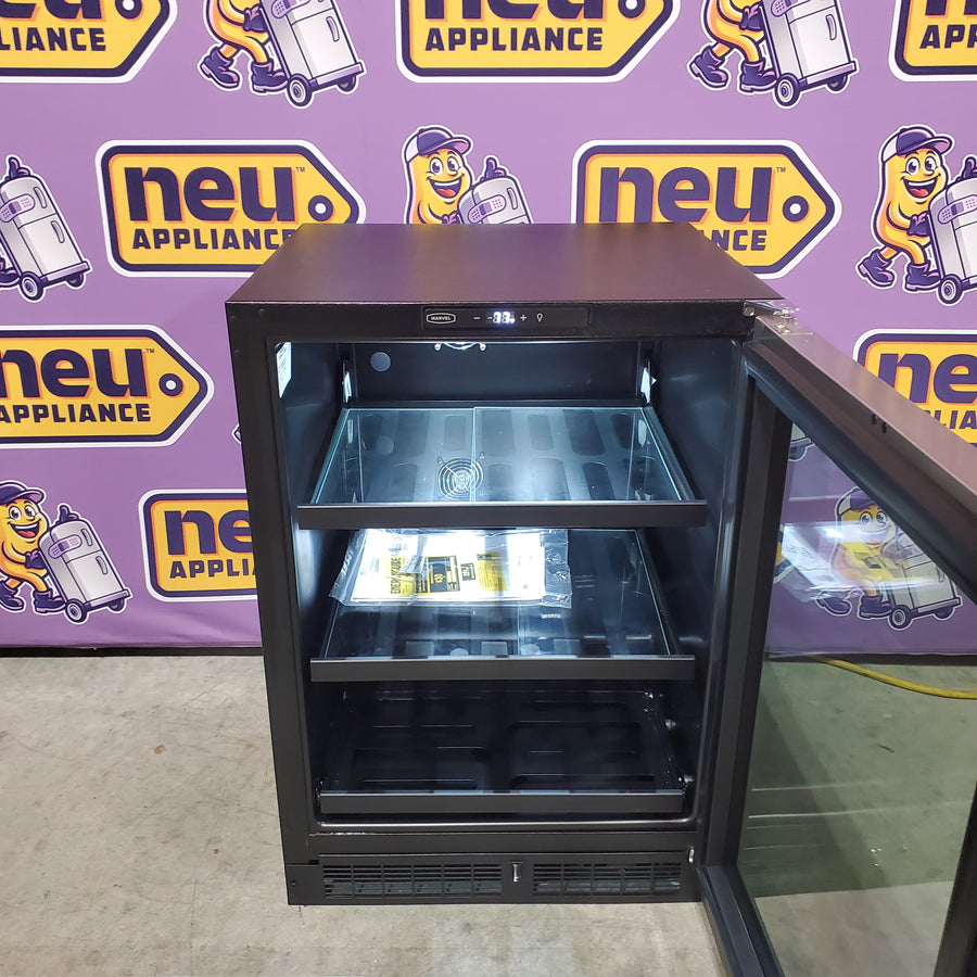 Marvel 24 Inch Built-In Beverage Center with 162 Can and 18 Wine Bottle Capacity, Dynamic Cooling Technology, and Thermal-Efficient Cabinet MLBV224SG01A - Open Box