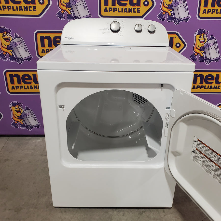 Whirlpool White Electric Extra Large 7.0 Cu. Ft. Dryer with Wrinkle Shield 22421743 - WED4815EW - Open Box