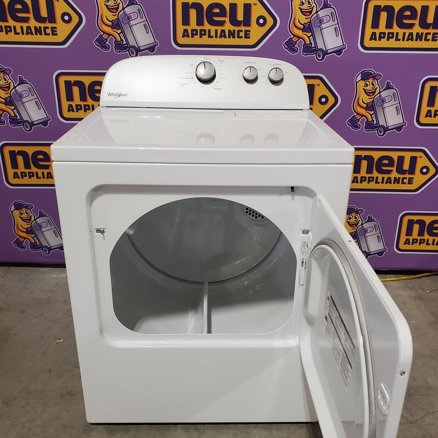 Whirlpool White Electric Extra Large 7.0 Cu. Ft. Dryer with Wrinkle Shield 22142781 - WED4815EW - Open Box
