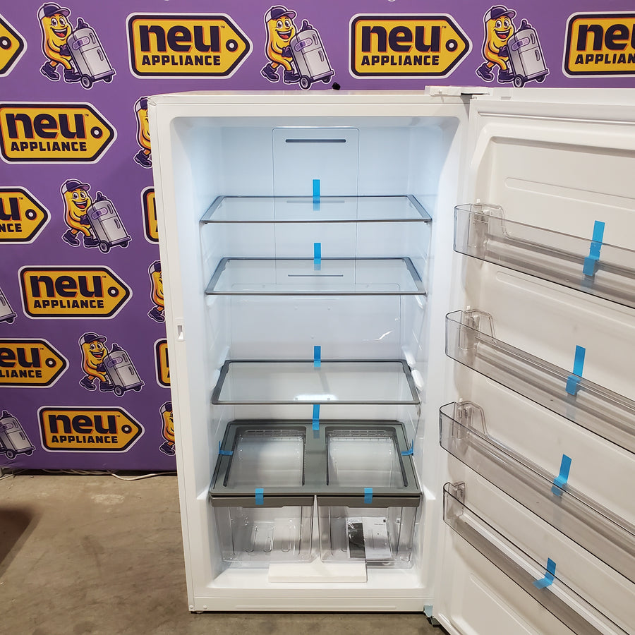 Midea 17 cu. ft. Convertible Upright Freezer in White MRU17F5AWW - Scratch & Dent (Moderate)