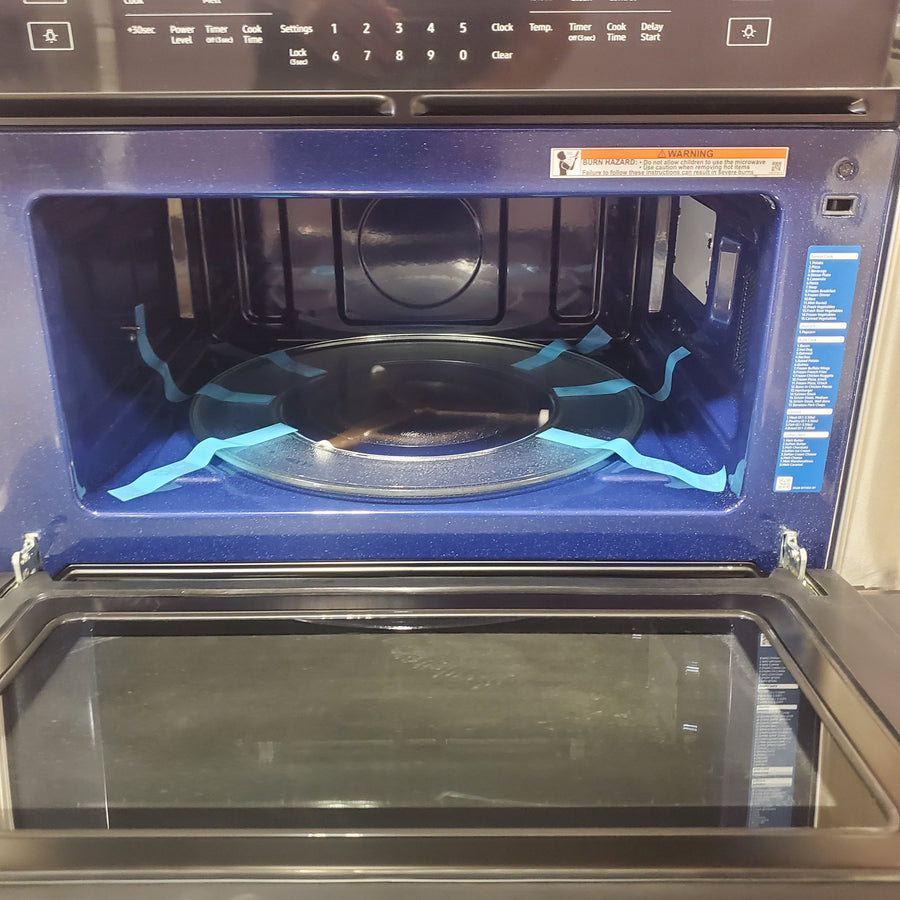 Samsung 5.1 cu. ft. Electric Wall Oven and Microwave Combo in Stainless Steel with Wi-Fi Connectivity NQ70T5511DS - Open Box